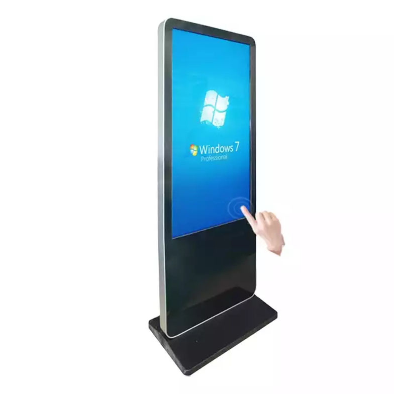 55 inch vloerstaande Windows Touch Kiosk